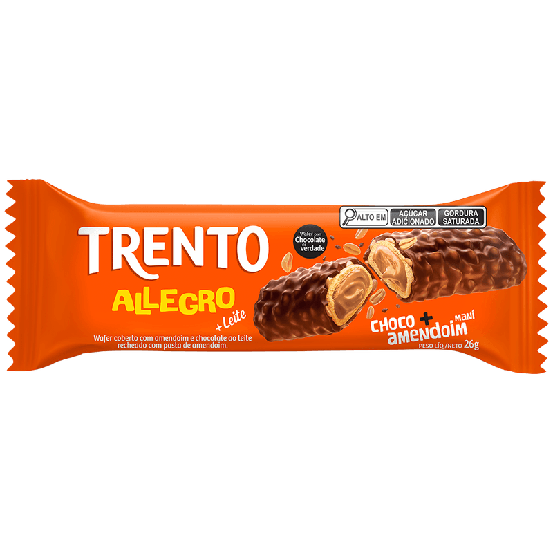 Wafer Trento Allegro Choco Amend 26g