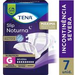 Fralda Geriátrica Tena Slip Noturna G - 7 Unidades
