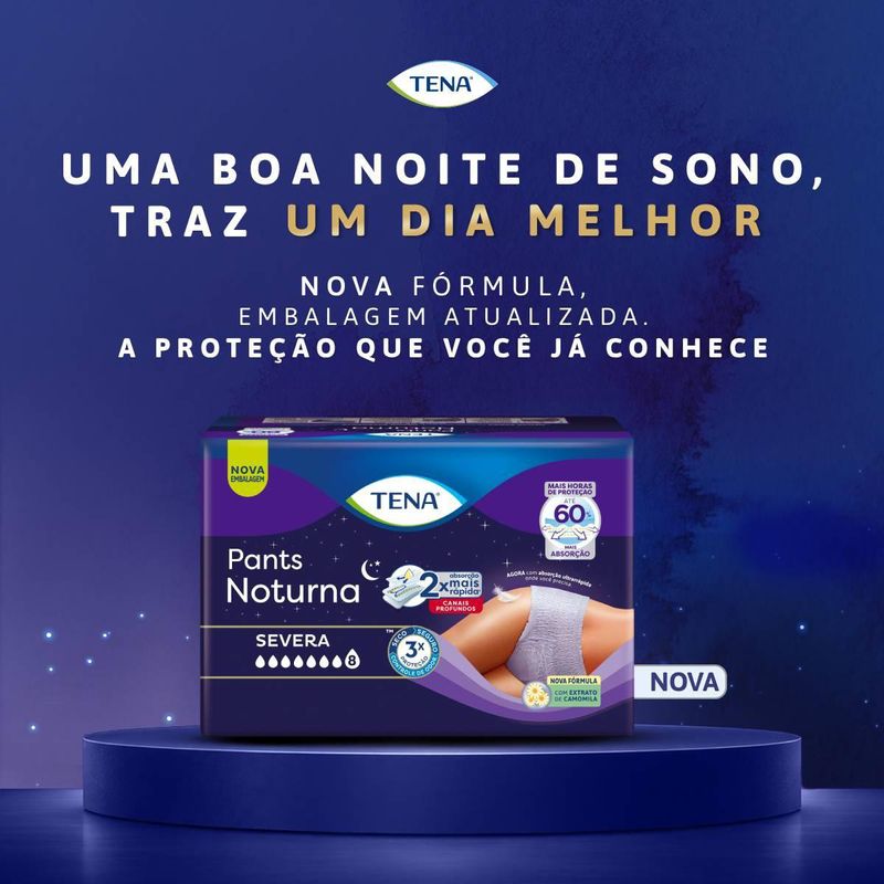 Roupa Íntima Tena Pants Noturna G/EG - 24 Unidades