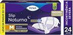 Fralda Geriátrica Tena Slip Noturno M - 24 Unidades