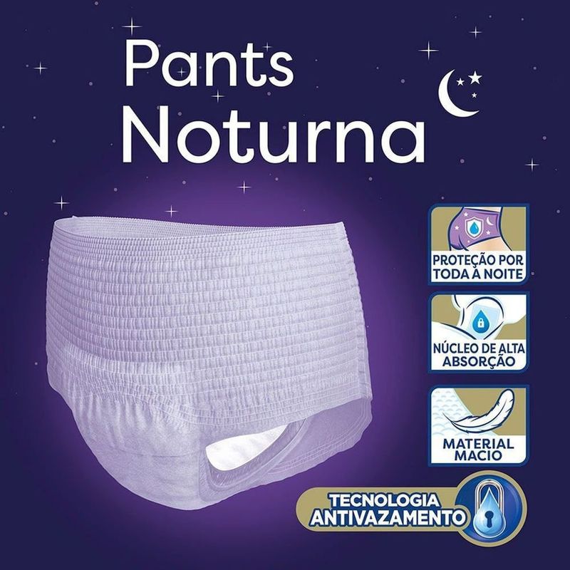 Roupa Íntima Pants Tena Noturna P/M - 24 Unidades