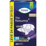 Fralda Geriátrica Tena Slip Noturna EG 24un - Conforto e Proteção Noturna