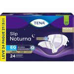 Fralda Geriátrica Tena Slip Noturna EG 24un - Conforto e Proteção Noturna