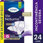 Fralda Descartável Adulto Tena Slip Noturna G - 24 Unidades
