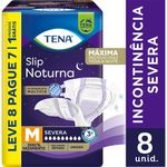 Fralda Adulto Tena Slip Noturna M Leve 8 Pague 7 Unidades
