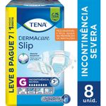 Fralda Adulto Tena Slip Dermacare G Leve 8 Pague 7 Unidades