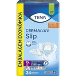 Fralda Geriátrica Tena Slip Dermacare G - 24 Unidades