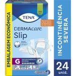 Fralda Geriátrica Tena Slip Dermacare G - 24 Unidades