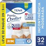 Roupa Íntima Tena Pants Confort P/M - 32 Unidades