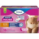 Fralda para adulto Pants Mulher P/M Absorção Moderada/Severa 16 un Tena