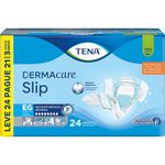 Fralda Geriátrica Tena Dermacare Slip EG Alta Absorção 24un Tena Conforto