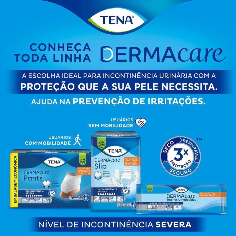 Fralda Adulto Tena Slip Dermacare EG 16 Unidades