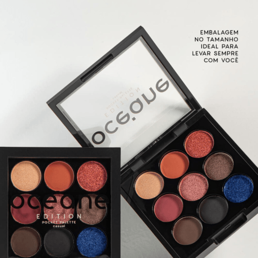 Océane Edition Pocket Palette Casual - Paleta de Sombras 7g