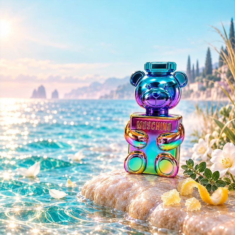 Kit Moschino Toy 2 Pearl Unissex - Edp 100ml + 10ml + Gb 100ml + Lc 100ml