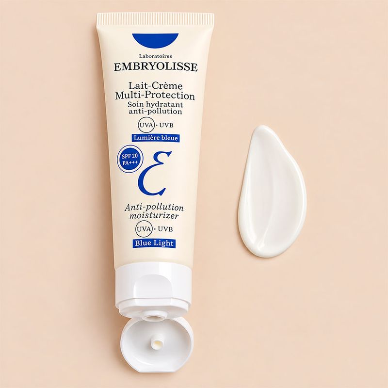 Embryolisse Lait-Crème Multi-Protection SPF20 Lumière Bleue - Hidratante Facial 40ml