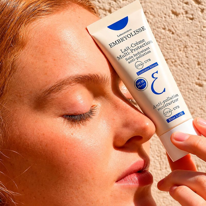 Embryolisse Lait-Crème Multi-Protection SPF20 Lumière Bleue - Hidratante Facial 40ml