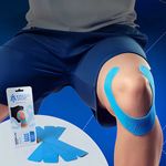 Bandagem Elástica KinesioSport Pré-cortada Joelho