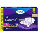 Fralda Geriátrica Tena Slip Noturna Tam G - 24 unidades