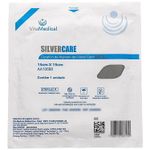 Curativo Silvercare Alginato Cálcio Prata 15x15cm - unidade