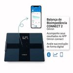 Balanca Digital de Bioimpedancia Omron CONNECT 2 HBF-270T1