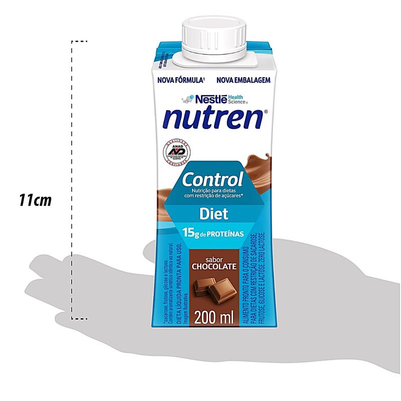 Suplemento Alimentar Nutren Control Chocolate 200ml