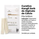 Curativo Kangli Sorb Alginato Cálcio Sódio 2x30cm - unidade