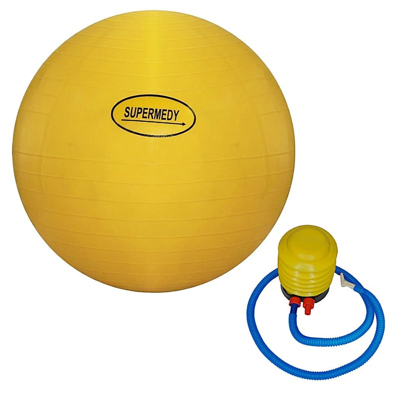 Bola de Ginástica Supermedy 45cm Amarela - unidade