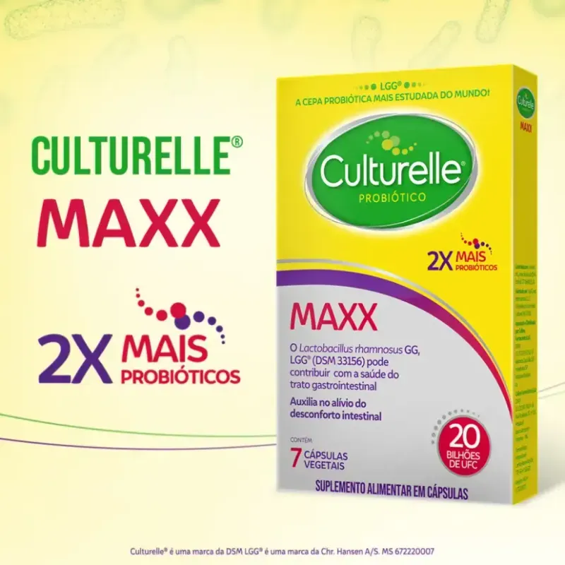 Culturelle Maxx Probiótico 7 Cápsulas