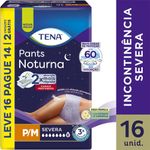 Roupa íntima Tena Pants Noturna P/M Leve 16 Pague 14 unidades