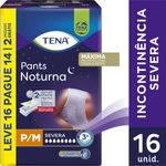 Roupa íntima Tena Pants Noturna P/M Leve 16 Pague 14 unidades