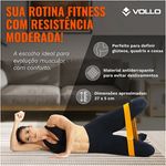Faixa Elástica Hip Band de Poliéster Vollo Tam M