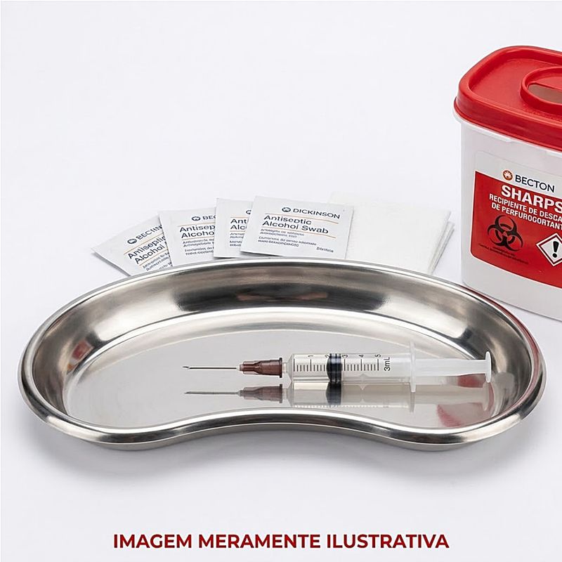 Agulha Uniqmed Descartável 30x0,70mm Estéril - unidade