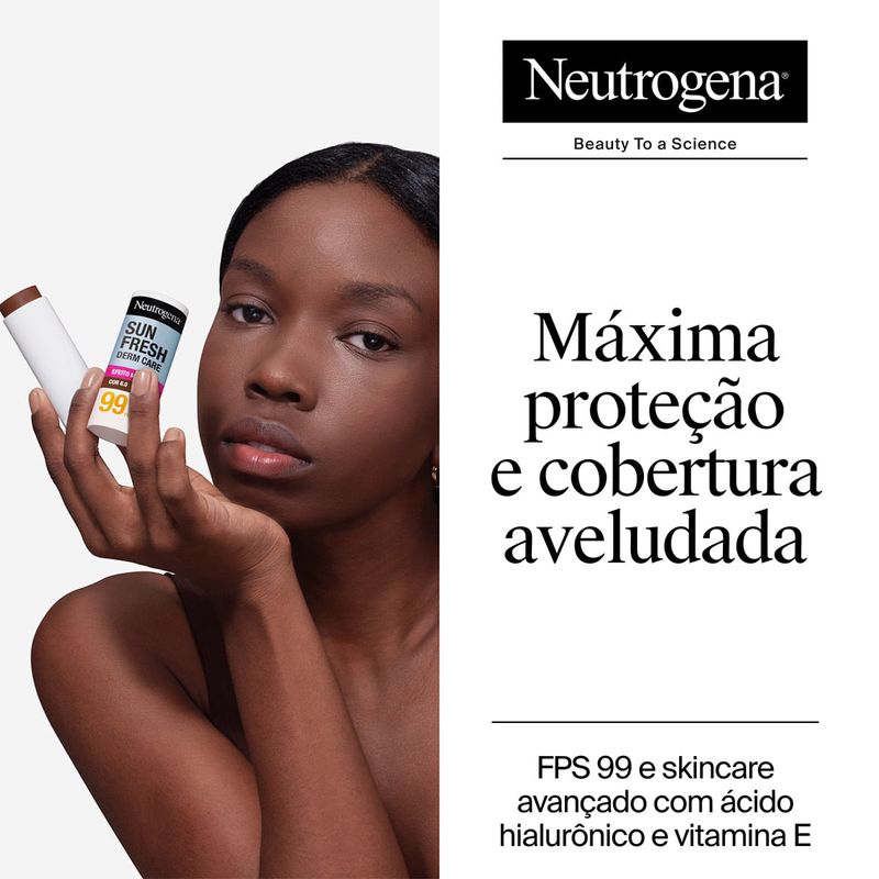Neutrogena Sun Fresh Bastão Efeito Make-Up Fps 99 Cor 6.0 14g