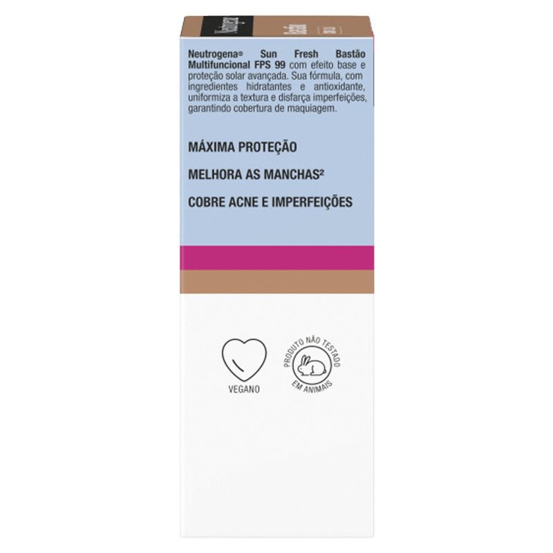 Neutrogena Sun Fresh Bastão Efeito Make-Up Fps 99 Cor 3.0 14g