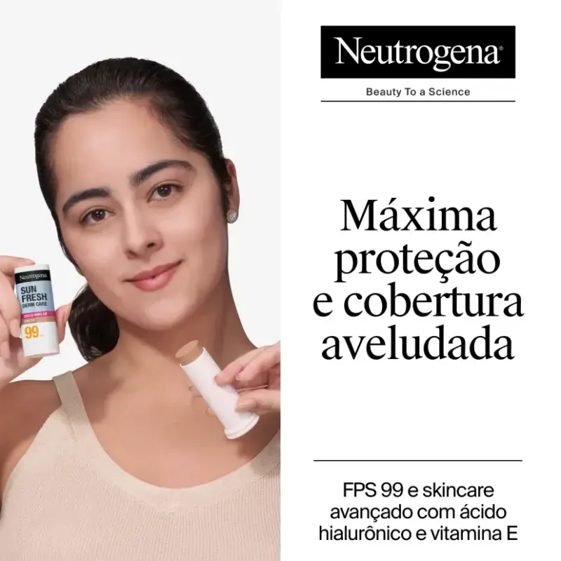 Neutrogena Sun Fresh Bastão Efeito Make-Up Fps 99 Cor 3.0 14g