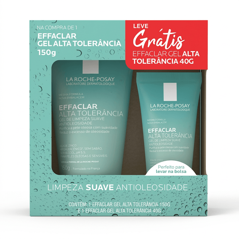 KIT EFFACLAR GEL ALTA TOL 150G+GRAT 50G 1
