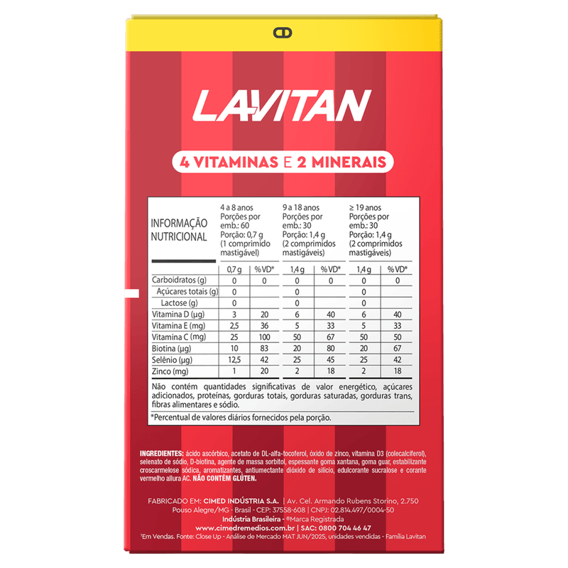 LAVITAN CARMED CAB UN IOG MOR 60CPR MAST 3