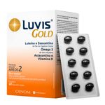 Luvis Gold Suplemento Alimentar Genom 60 Cápsulas 1