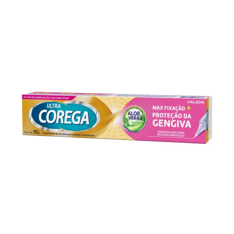 Creme Fixador para Prótese Ultra Corega Max Proteção - 70g