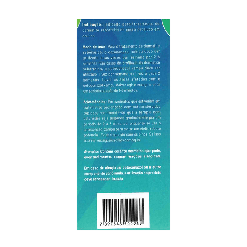 Kit 2x Shampoo Anticaspa Coceira e Dermatite Seborreica 100ml Nativita