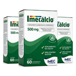 Kit C/3 Imecálcio 1250mg C/60 Cápsulas - Nutivit