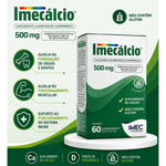Kit C/3 Imecálcio 1250mg C/60 Cápsulas - Nutivit