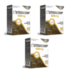 Kit 3x Osteocorp 500mg Com 60 Comprimidos