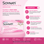 Kit 10 Soynati 150mg para menopausa 30 Cápsulas PharmaScience