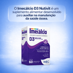 Imecálcio Cálcio D3 600/400mg 60 Comprimidos Nutivit