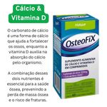 Kit 5 Caixas OsteoFix Cálcio D3 1250mg 200UI 60 Comprimidos