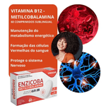 Enzicoba Vitamina B12 Mecobalamina 9 mcg  C/60 Comprimidos