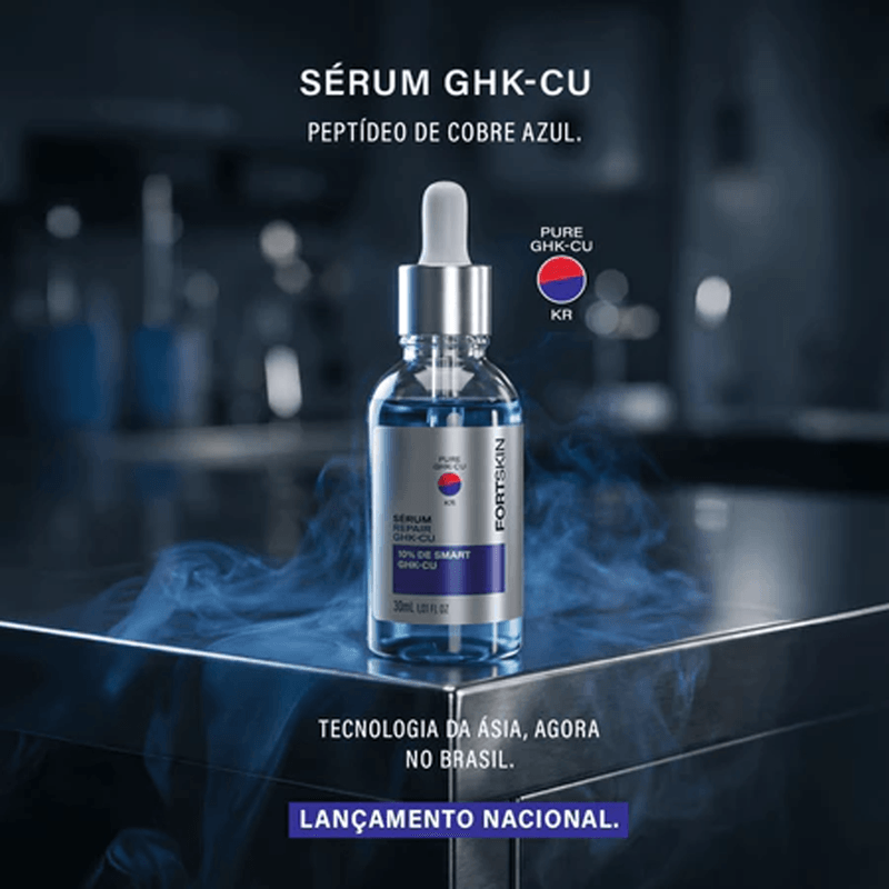 Kit 2x FortSkin GHK-CU 10% Smart Sérum Repair 30ml FortLife