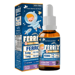 Ferrix UVA 30ml  Infantil Suplemento de Ferro Sabor  - Flora Nativa
