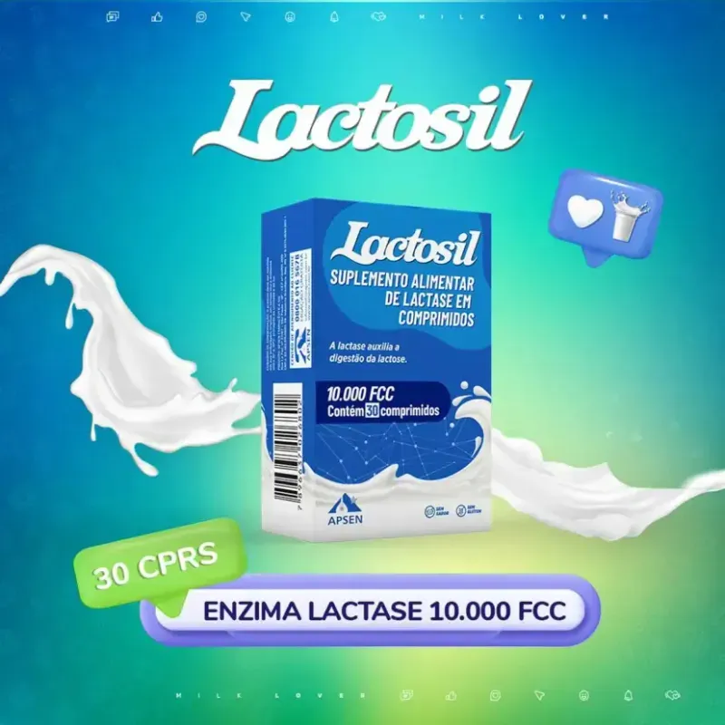 Lactosil 10.000 FCC 30 Comprimidos